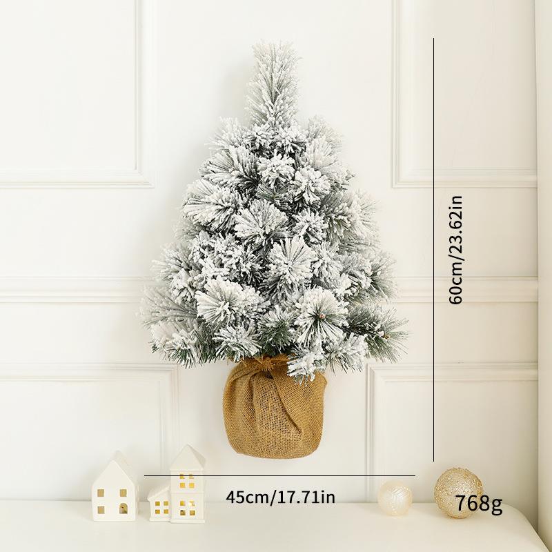 圣诞摆件 in挂s树风圣24SDSXS0节氛围饰场景布诞置麻布圣诞树装饰