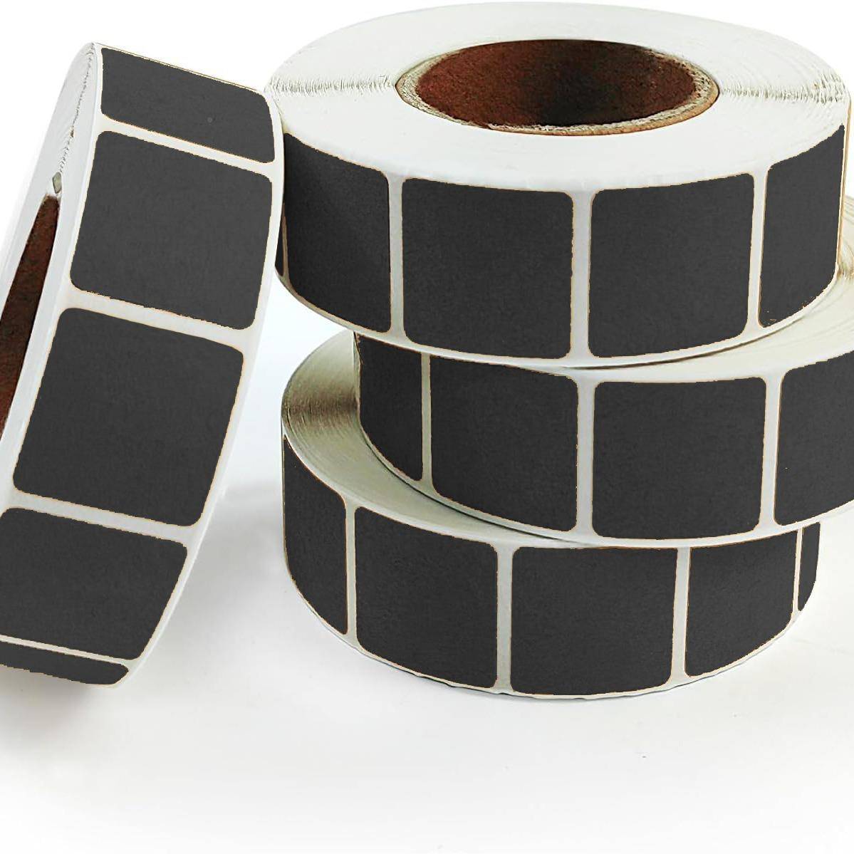 板膏修补贴目 靶黑色款 射击黑色靶板练习方形石自粘标 贴纸 现货