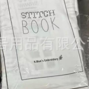 新品 Stitch Book 针线活书针线活页书亚麻针法书DIY刺绣