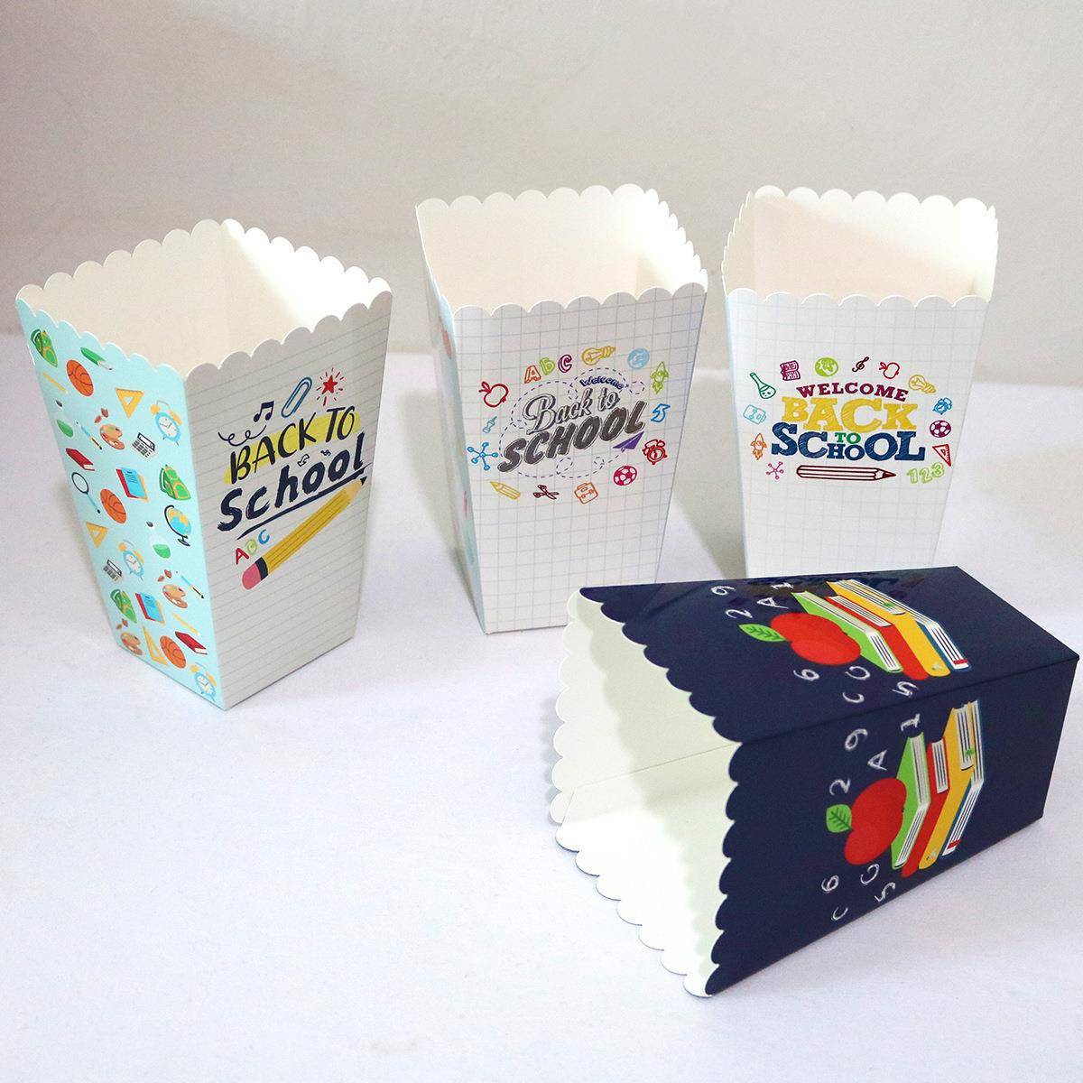 开学季爆花米桶 电影院专用鸡米品花纸盒 一次性食HEY PART包装盒