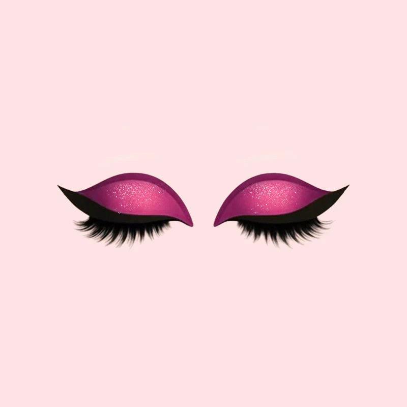 Lazy Eye Shadow Eyelash Patch懒人眼影睫毛贴