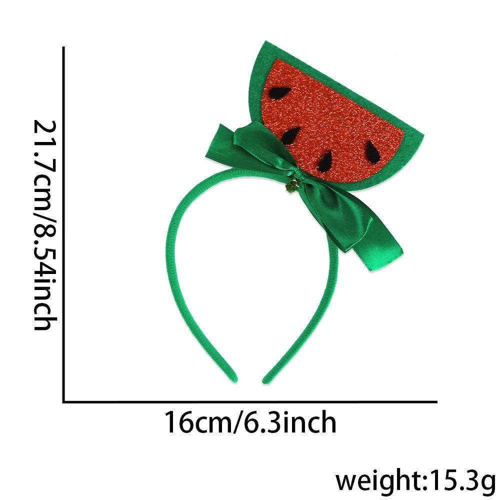 水果主发箍儿童果造型头JPF箍儿童莓生日瓜派对装饰题草西瓜头扣