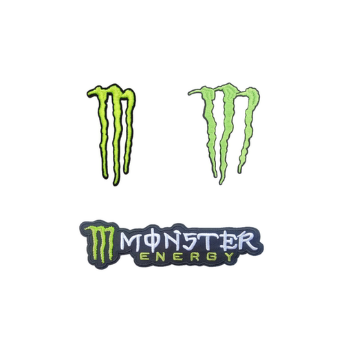 个性DIY刺绣布贴魔爪logo背胶贴