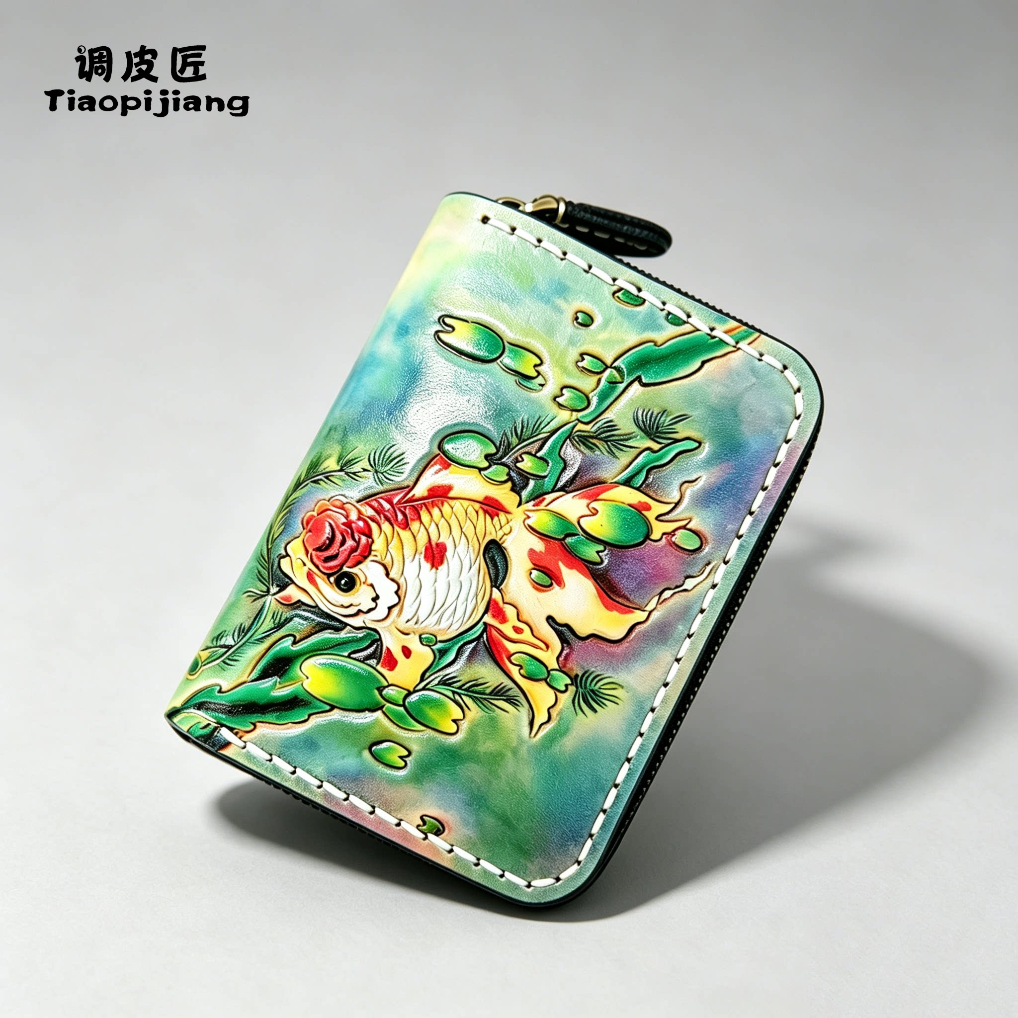 头层牛皮卡包女式多卡位大容量图片