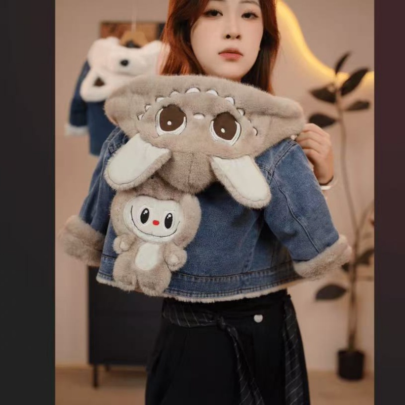 女童牛仔外套春秋款2025新款