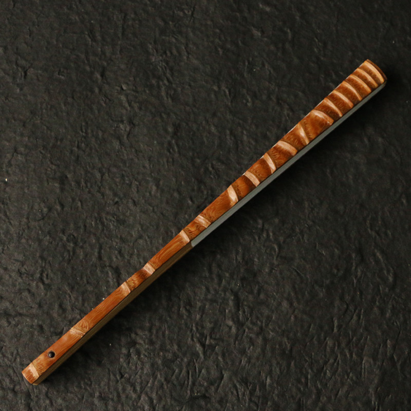 一物一拍精选18竹节罗汉竹老料十八罗汉文人折扇竹扇子文玩收藏竹