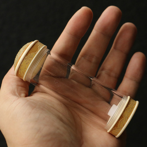纯手工精工制作金钟竹蛉筒