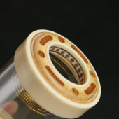 沪上海派精工镶嵌制作密胺纯手工精制鸣虫器具蝈蝈罐虫具文玩