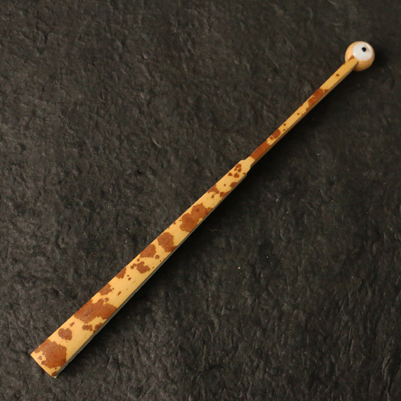 一物一拍越南湘妃竹和尚头文人折扇浙派安吉名家戴云霞精工制作竹