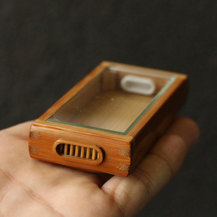 十几年玉竹老料纯手工榫卯结构制作黄蛉盒文玩鸣虫器具竹器工艺品