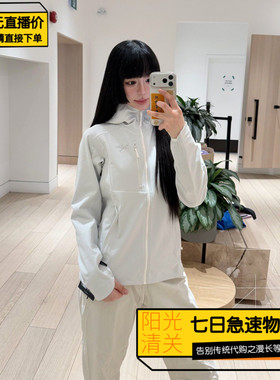 【极速】始祖鸟/Arcteryx26新款女GAMMA MX连帽抓绒软壳上衣X9456