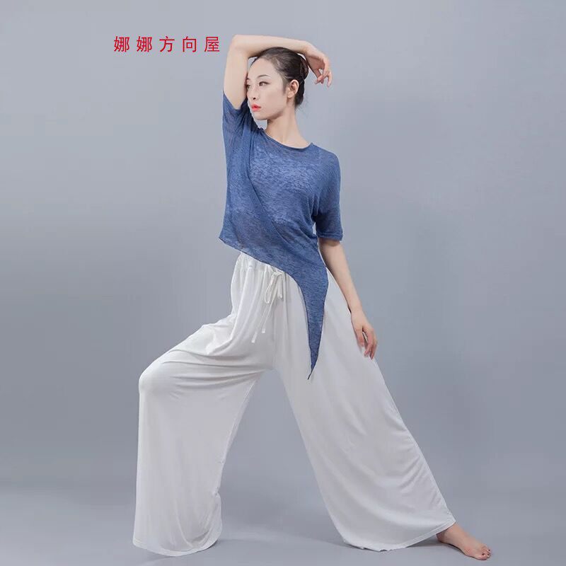 包邮雪花绒透视薄款舞蹈纱衣芭蕾舞服外衣瑜珈现代服舞练功服上衣