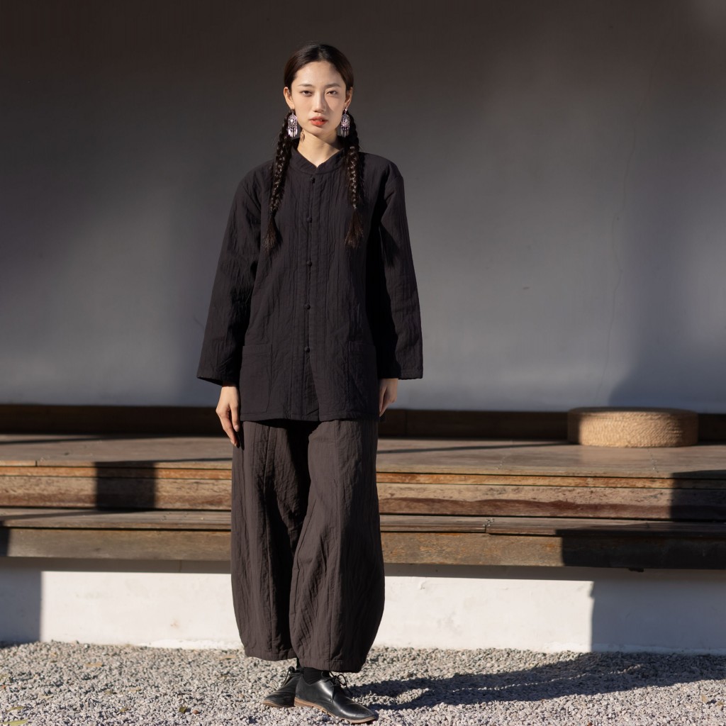 大拙新中式改良亚麻棉外套