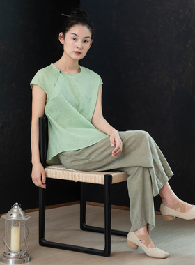 特惠现货包邮！大拙夏日植物系穿搭棉质印花通勤短袖衬衫60519