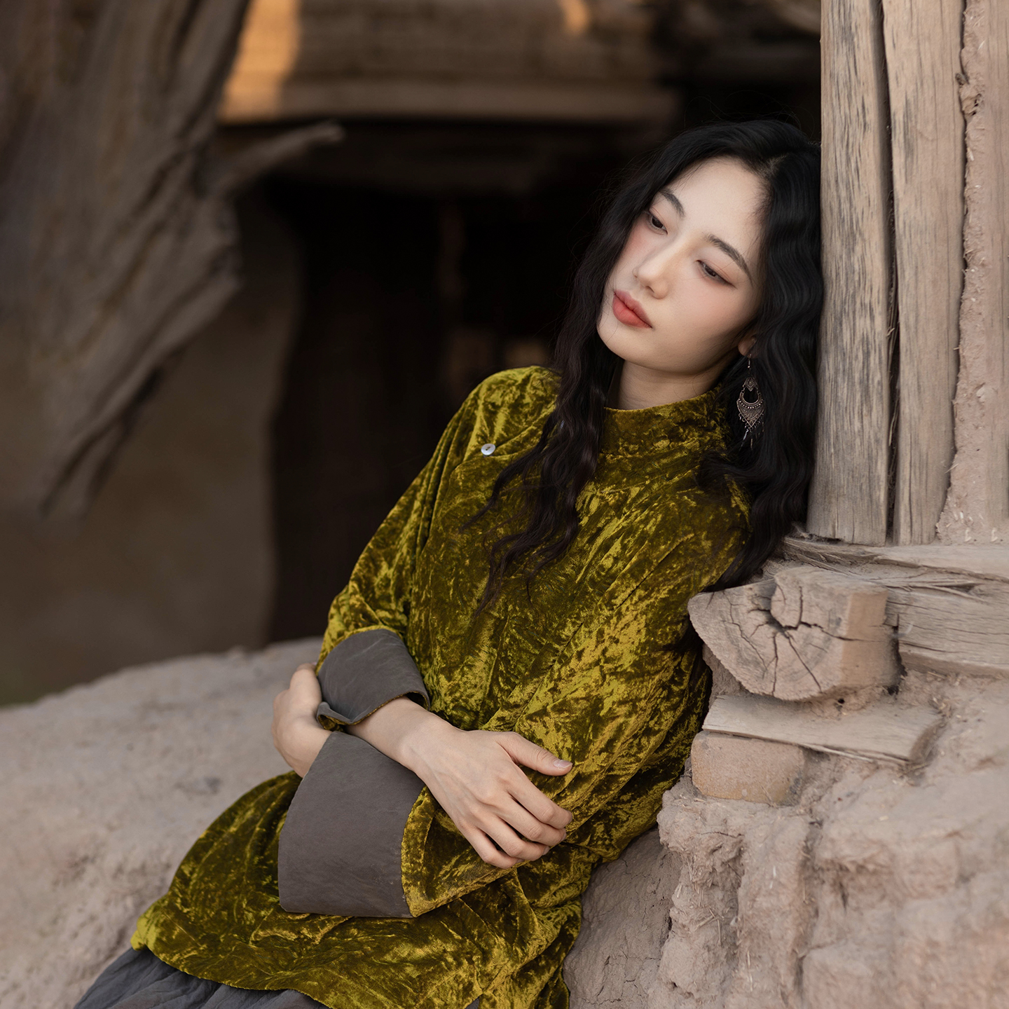 大拙静奢风穿搭新中式改良外套