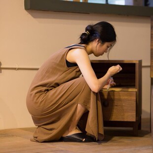 50629 背心裙 大拙 万种风情连衣裙可打底内配亦可外穿显瘦无袖