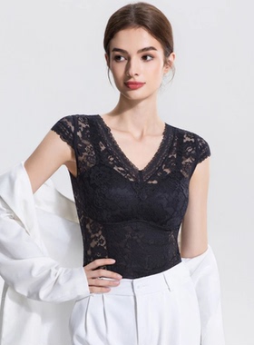 黛妃丝内衣外贸新款法式提花面料桑蚕丝免穿文胸背心百搭气质吊带