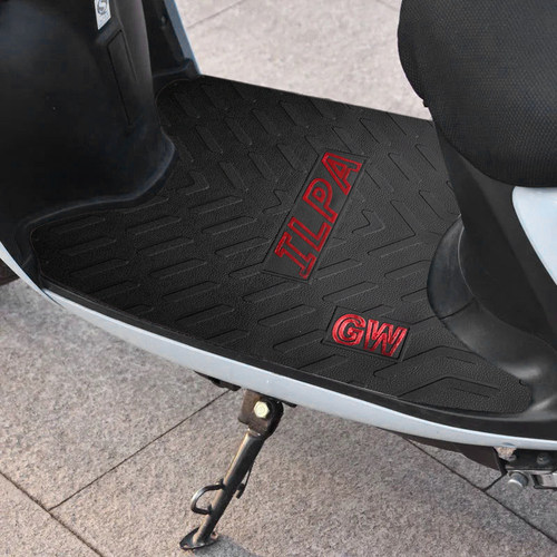 小龟王电动车加厚新款脚垫脚踏皮