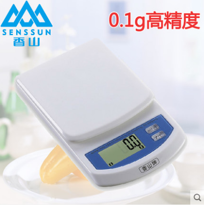 香山电子称EK3820厨房秤0.1克度食物秤烘焙秤中药秤高精度电子秤