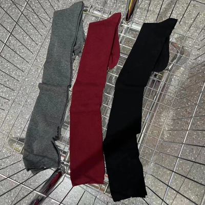 春秋袜子女过膝纯色高筒百搭显瘦