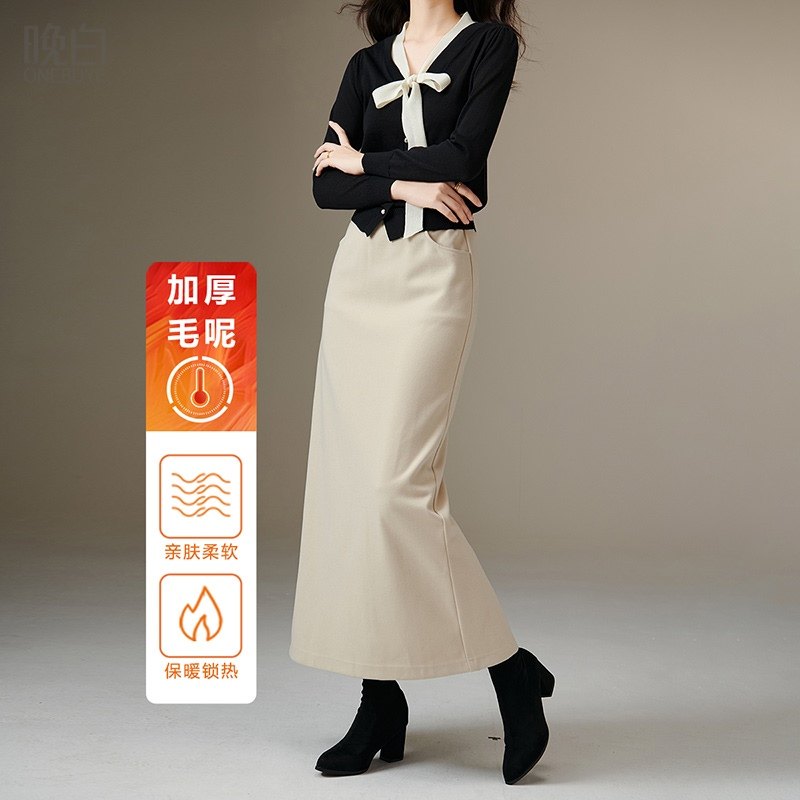 ����2025�궬�¿�ʱ�а�ȹȫ�ɽ��󿪲�Ӻ�ë��ֱͲ������ȹ 265.05Ԫ