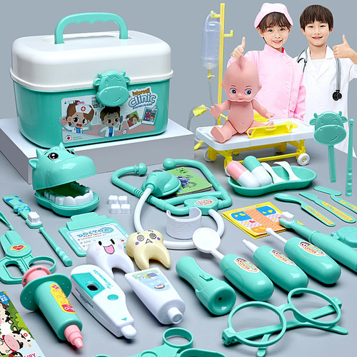 儿童听诊器玩具套装牙科医生