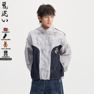 ONIARAI 新品 鬼洗常青松老鹰牛仔拼接轻薄外套 B340256 鬼洗26春季