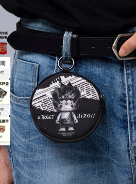 ONIARAI/鬼洗 地藏小王可挂式多功能零钱包挂件配饰中性 S00364