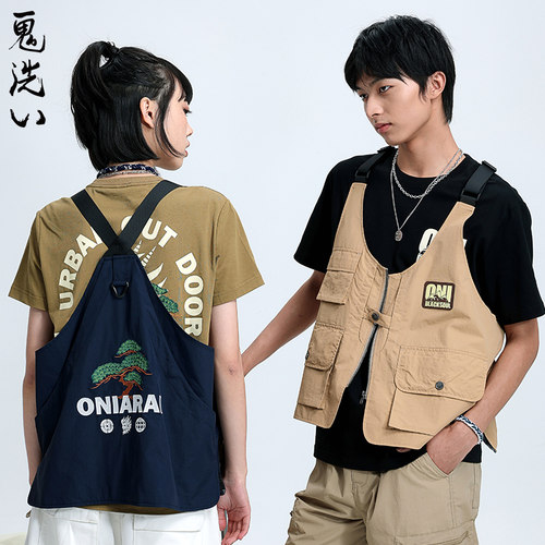 ONIARAI/鬼洗刺绣马甲
