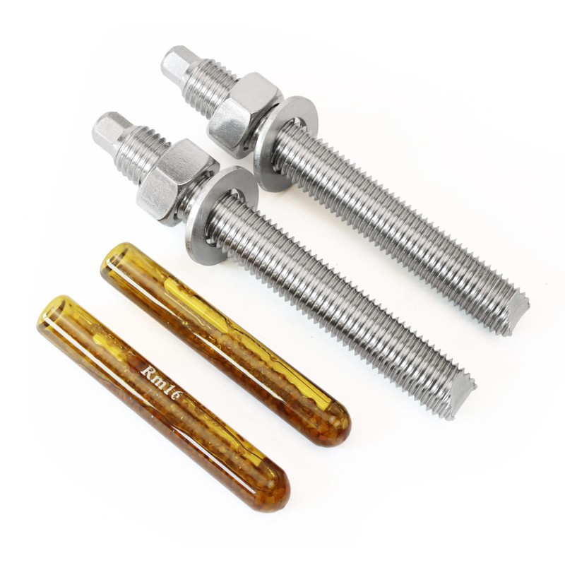 304不锈钢化学锚栓化学螺栓膨胀螺丝M8M10M14M16M18M20M24M30