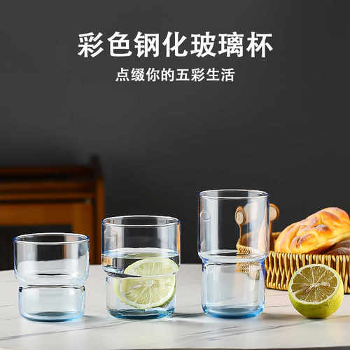 拿铁无铅商用美式咖啡杯钢化玻璃