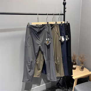 3D立裁 透气防泼水 茑家 轻盈速干 潮 男士 户外透气速干休闲裤