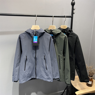 腋下双开拉链男士 防风防水透气冲锋衣夹克外套 飞禽海外版 大茑