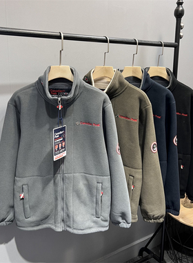 北欧订单 细节拉满 极地科考装备户外600g抓绒衣男士大码加绒外套