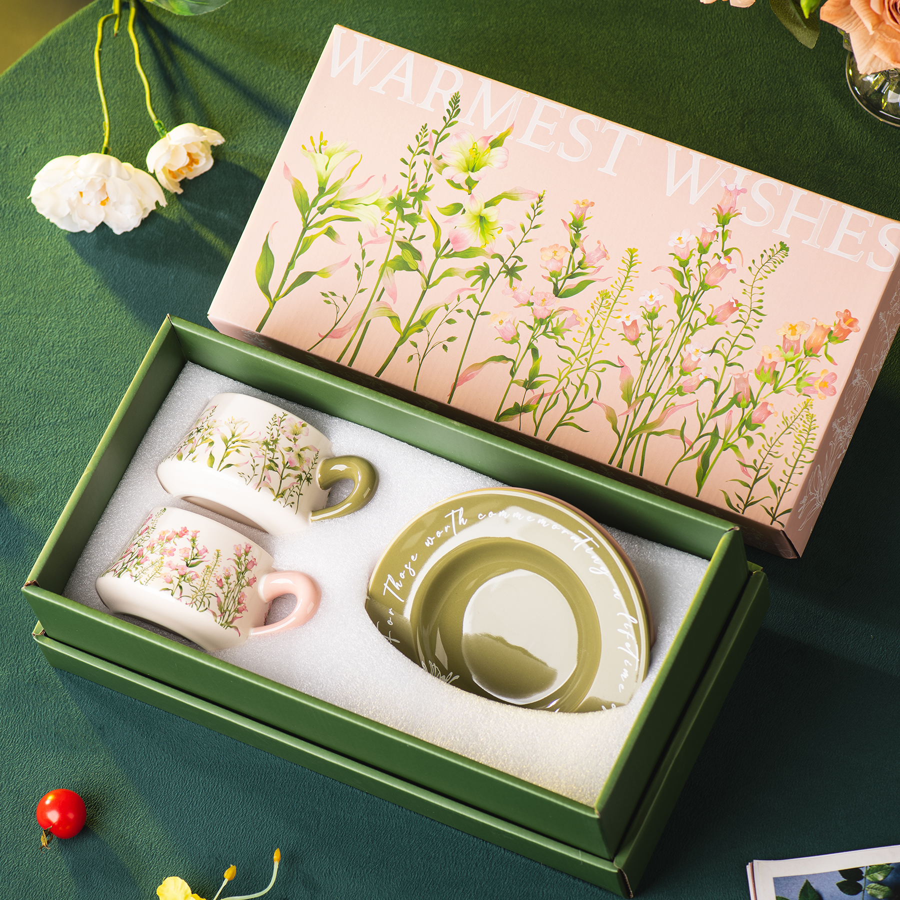 陶瓷咖啡杯碟套装新婚礼物伴手礼