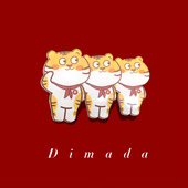 虎年吉祥卡通动漫老虎别针胸针配饰挂件元 气满满小脑虎潮