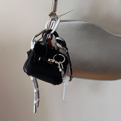 24新款极繁包包挂件rodeo百搭包包挂件巴家搭配挂绳时髦钥匙挂件