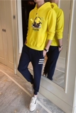 春秋袋鼠兜常规运动休闲套装活力青少年长袖卫衣休闲男士套装P85，男装休闲套装，星座211-2