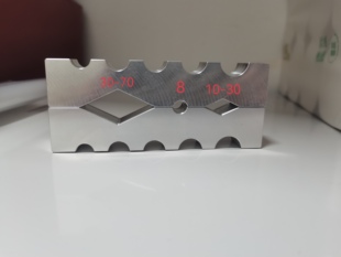 摩托车前减震油封更换夹具 卸底脚 减震维修台钳夹具 铝制 通用