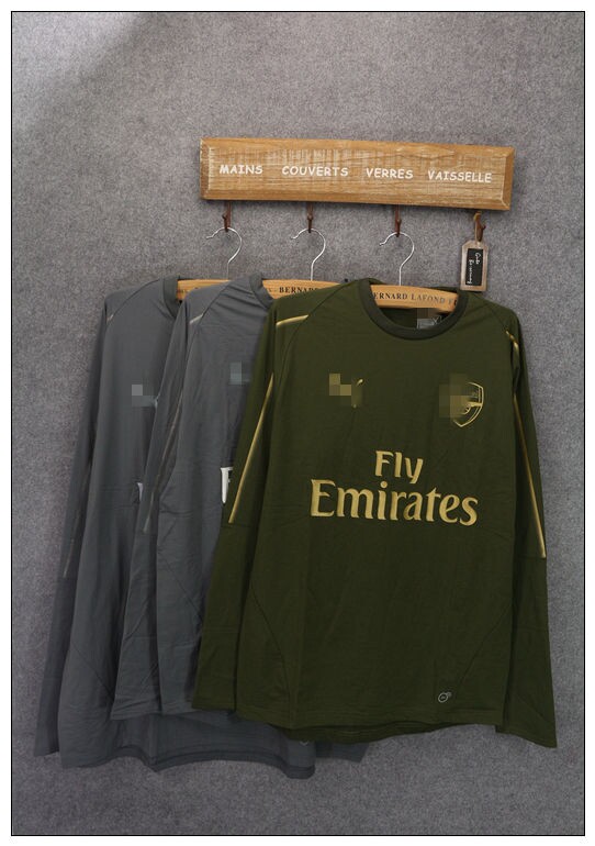 채널 프리미어 리그 레오파드 PU 말 남자 축구 가을 겨울 따뜻한 스포츠 훈련 긴팔 탑 대형 TPU21100