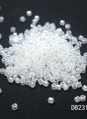 心欣进口珠日本御幸MIYUKI古董珠1.6mm白色奶油DB231