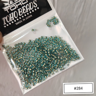 东宝TOHO米珠日本进口串珠DIY11/0,2mm染芯系列#181/183/284/965/