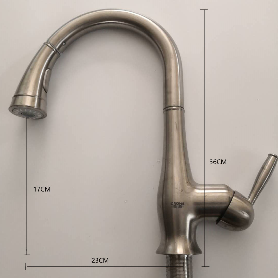 德国进口特价厨房龙头，可旋转阳台冷热水龙头，未使用有划痕