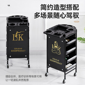 美发车发廊手推车杠车美容工具车