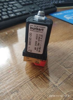 宝德burkert电磁阀6014C 1.5 220V 00125366质量保证 0344