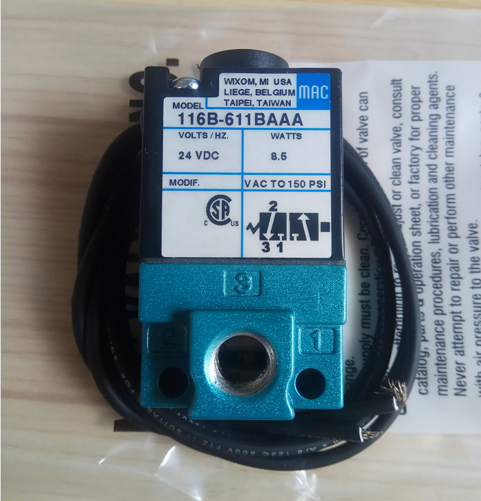 MAC电磁阀111B-116B-117B