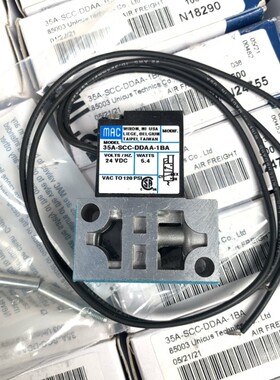 MAC电磁阀 35A-SCC-DDAA-1BA/DDBA/FA 250B-611 35A-SCC-DFFJ-2KJ