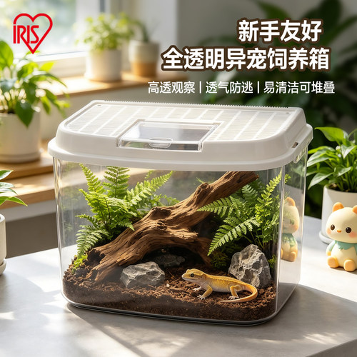 爱丽思高透爬虫饲养箱