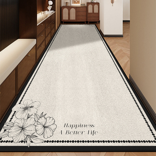 进门客厅走廊过道长条地垫室内入户门口厨房防滑地毯门外楼道垫子