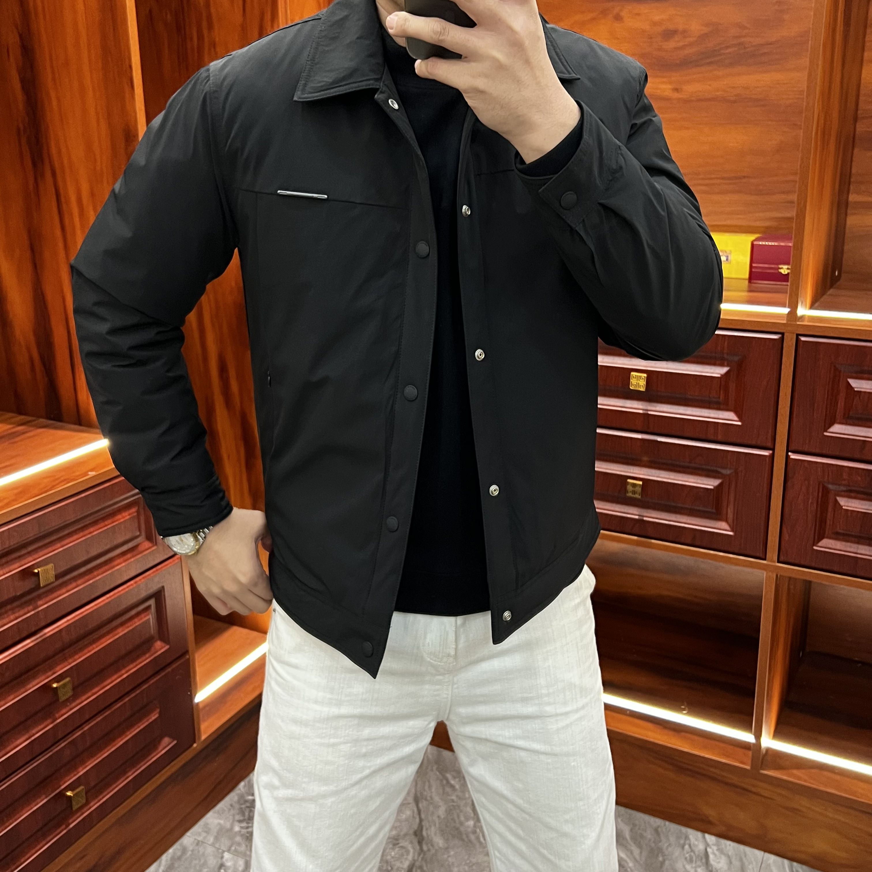 中老年男士秋冬保暖秋冬季羽绒服